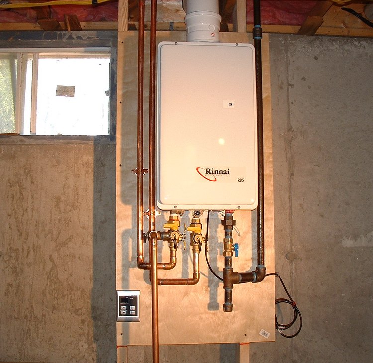 Rinnai Tankless Water Heater Installation Ipswich, MA