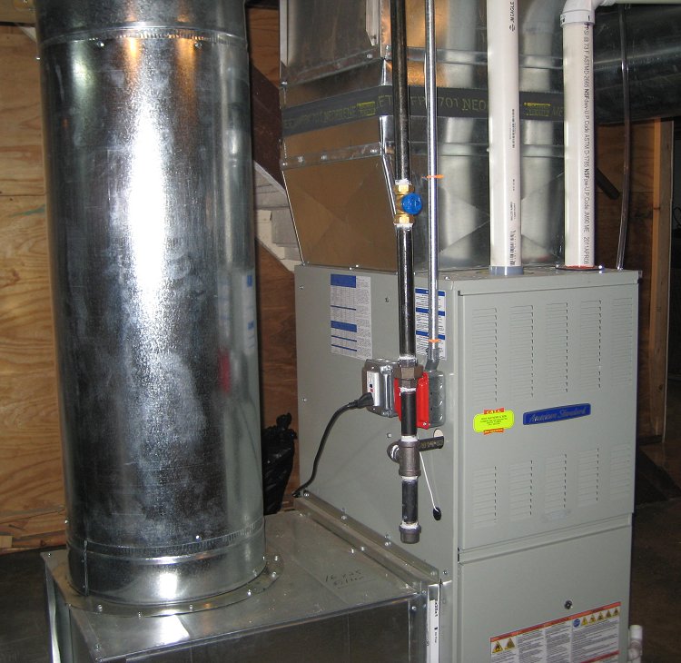 high efficiency warm air gas furnaces, Carrier and American Standard
